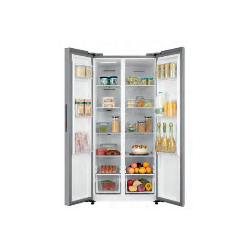 Comfeè RCS609IX1 side-by-side refrigerator Freestanding 460 L F Stainless steel