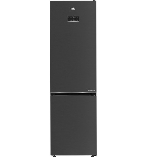 Beko B5RCNE406LXBRW frigorifero con congelatore Libera installazione 355 L C Nero, Stainless steel