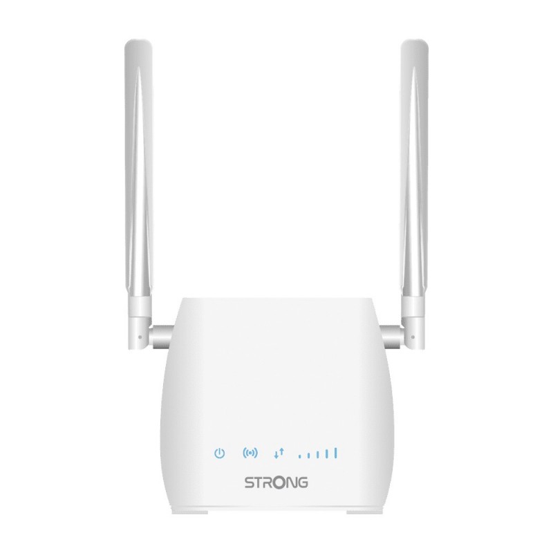 Strong 300M router wireless Fast Ethernet Banda singola (2.4 GHz) 4G Bianco