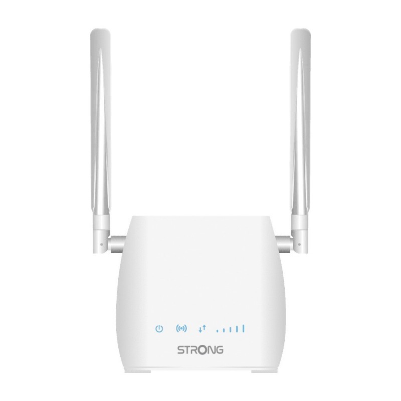 Strong 300M WLAN-Router Schnelles Ethernet Einzelband (2,4GHz) 4G Weiß