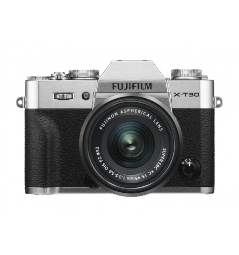 Fujifilm X -T30 II + 15-45mm Cuerpo MILC 26,1 MP X-Trans CMOS 4 9600 x 2160 Pixeles Plata, Negro