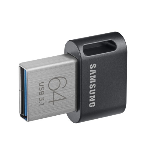 Samsung MUF-64AB unidad flash USB 64 GB USB tipo A 3.2 Gen 1 (3.1 Gen 1) Gris, Plata