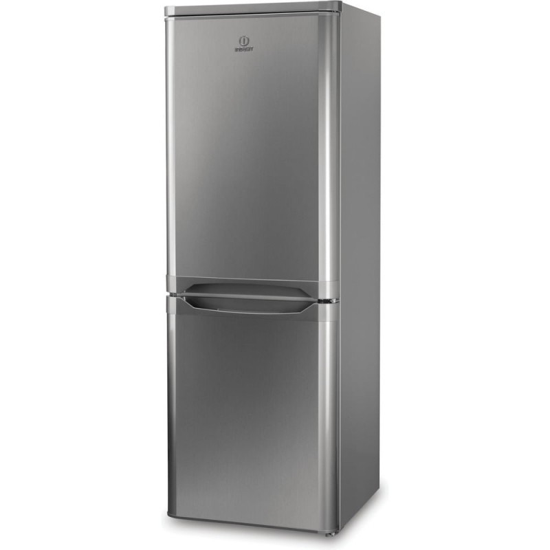 Indesit NCAA 55 NX réfrigérateur-congélateur Pose libre 228 L F Acier inoxydable