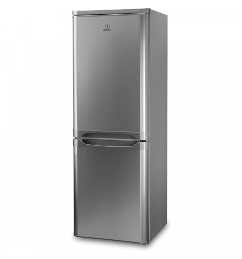 Indesit NCAA 55 NX réfrigérateur-congélateur Pose libre 228 L F Acier inoxydable