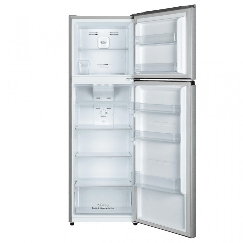 Hisense RT327N4ACF réfrigérateur-congélateur Pose libre 249 L F Métallique