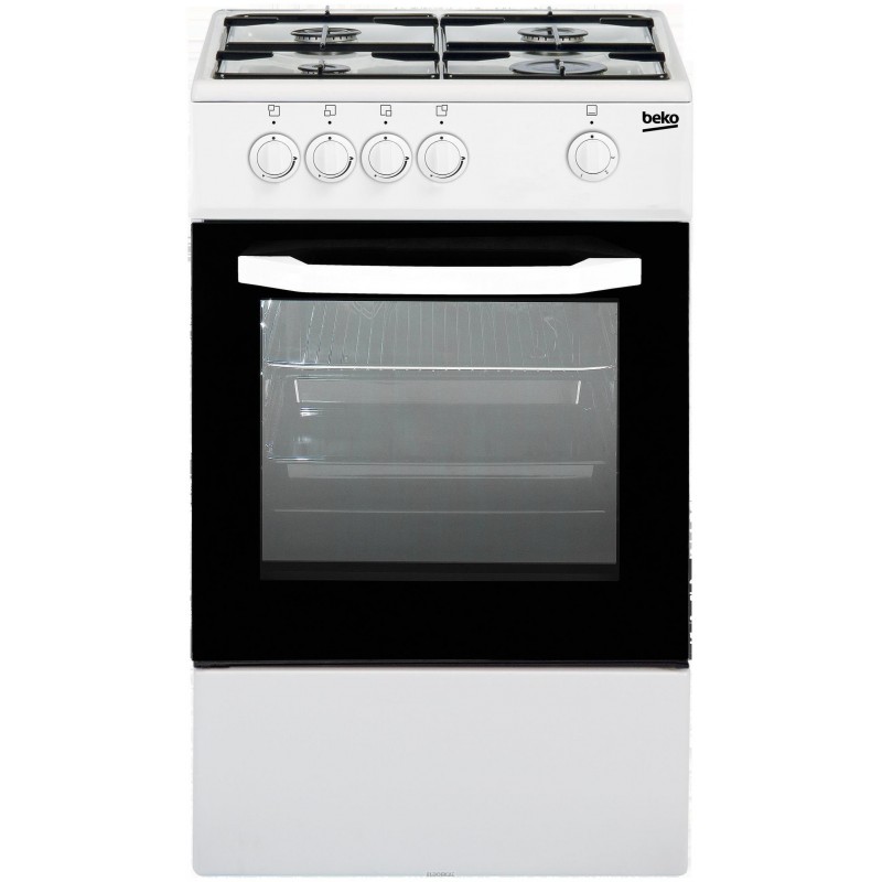 Beko CSG42000DW cocina Cocina independiente Encimera de gas Blanco