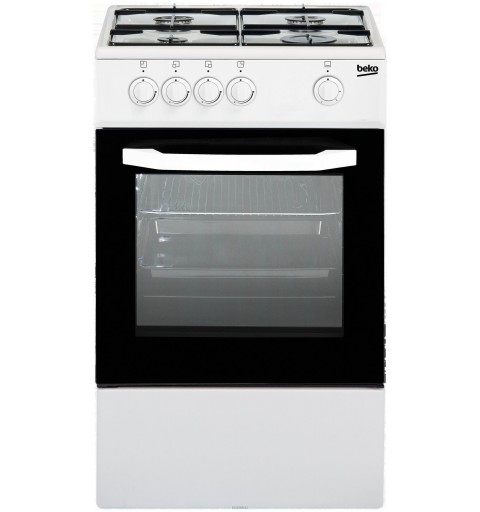 Beko CSG42000DW cocina Cocina independiente Encimera de gas Blanco