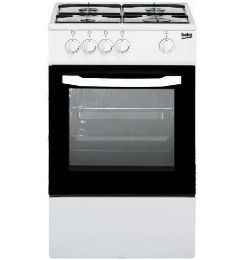 Beko CSG42000DW cooker Freestanding cooker Gas White