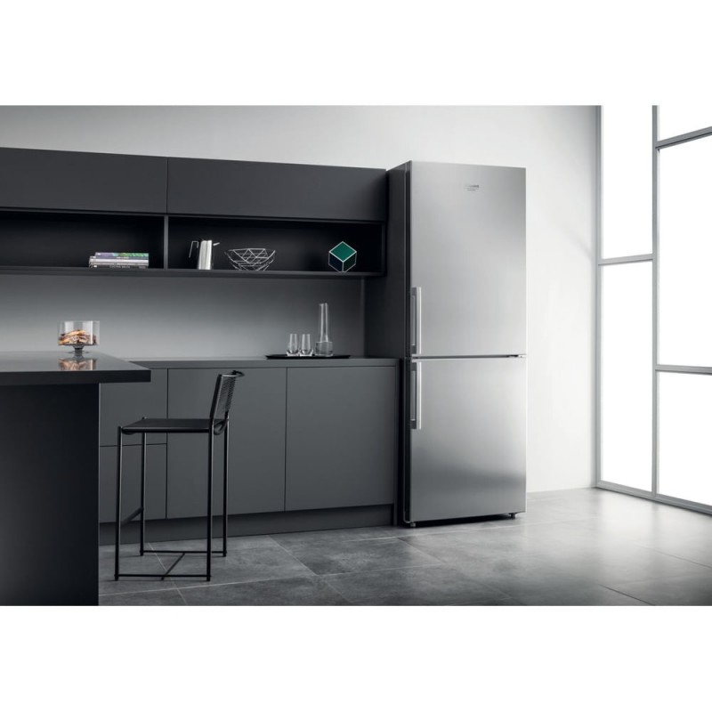 Hotpoint HA70BI 31 S frigorifero con congelatore Libera installazione 462 L F Grigio