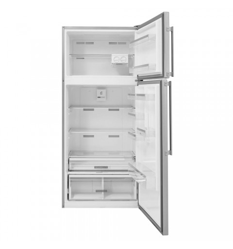 Whirlpool W84TE 72 X 2 frigorifero con congelatore Libera installazione 587 L E Stainless steel
