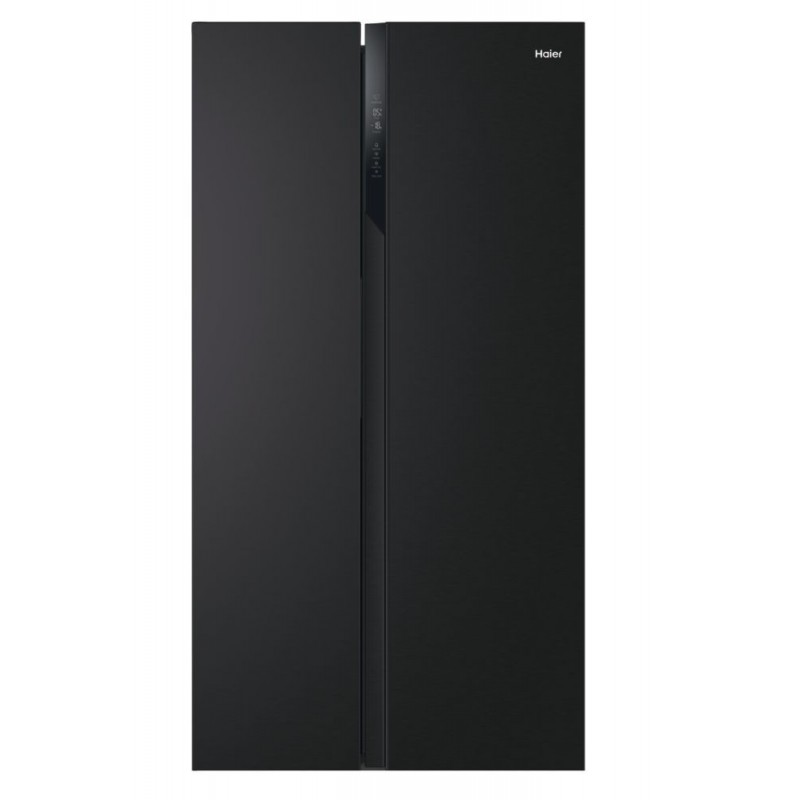 Haier SBS 90 Serie 3 HSR3918ENPB side-by-side refrigerator Freestanding 528 L E Black