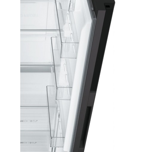 Haier SBS 90 Serie 3 HSR3918ENPB frigorifero side-by-side Libera installazione 528 L E Nero