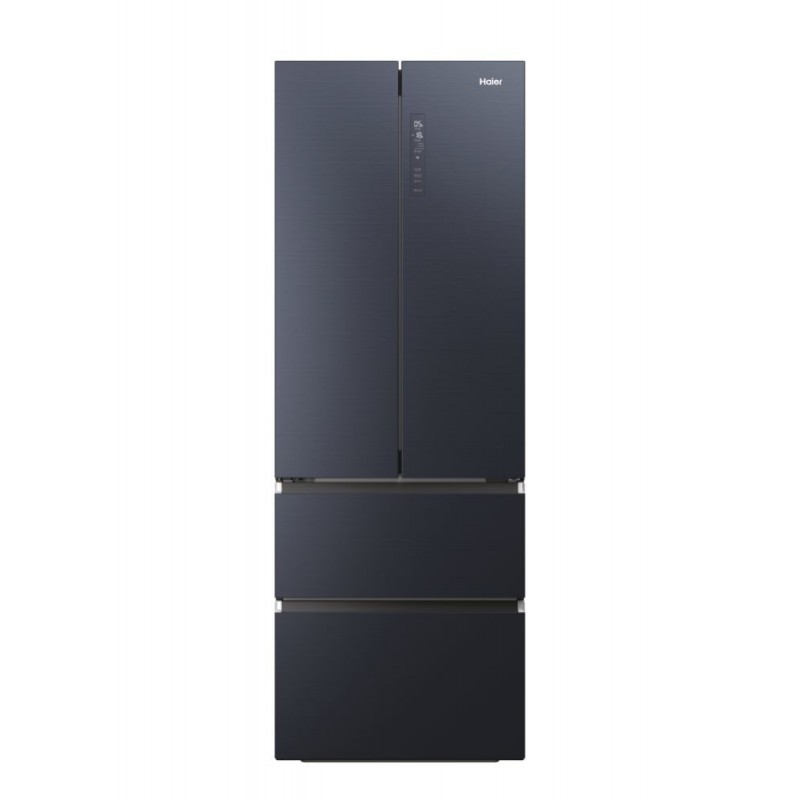 Haier FD 70 Serie 7 HFW7720ENMB side-by-side refrigerator Freestanding 477 L E Black