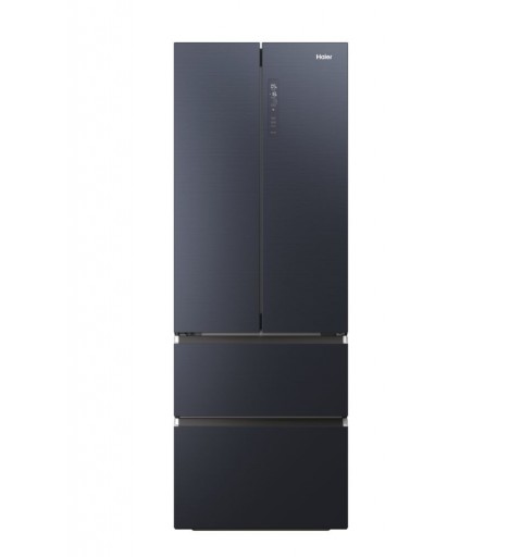 Haier FD 70 Serie 7 HFW7720ENMB Side-by-Side Kühlkombination Freistehend 477 l E Schwarz