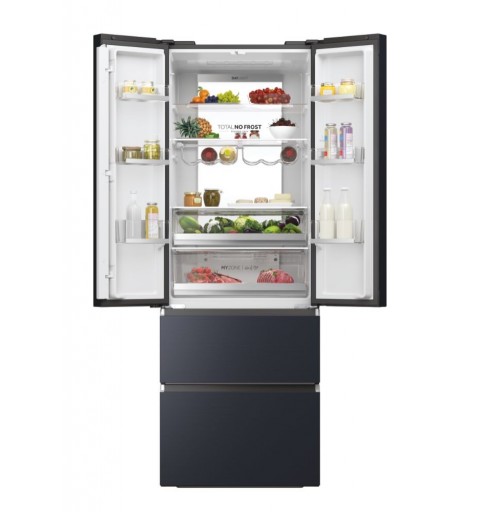 Haier FD 70 Serie 7 HFW7720ENMB frigo américain Pose libre 477 L E Noir