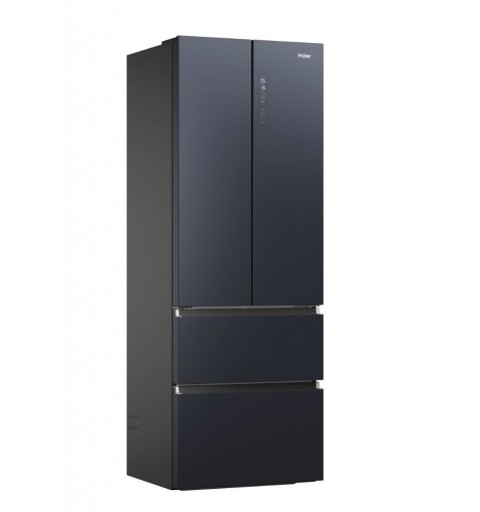 Haier FD 70 Serie 7 HFW7720ENMB Side-by-Side Kühlkombination Freistehend 477 l E Schwarz