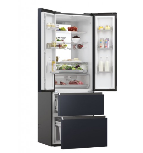 Haier FD 70 Serie 7 HFW7720ENMB frigo américain Pose libre 477 L E Noir