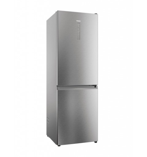 Haier 2D 60 Serie 3 HDW3618DNPK réfrigérateur-congélateur Pose libre 341 L D Acier inoxydable