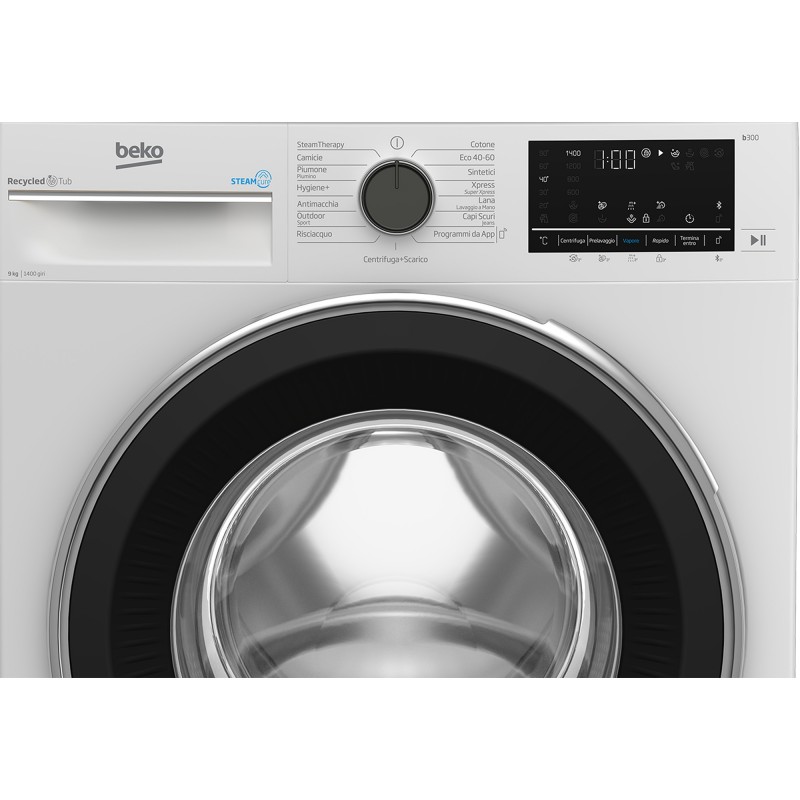 Beko BWU394B lavadora Carga frontal 9 kg 1400 RPM A Blanco