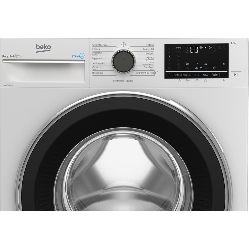 Beko BWU394B lavatrice Caricamento frontale 9 kg 1400 Giri min A Bianco