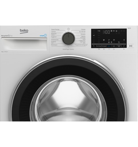 Beko BWU394B lavadora Carga frontal 9 kg 1400 RPM A Blanco