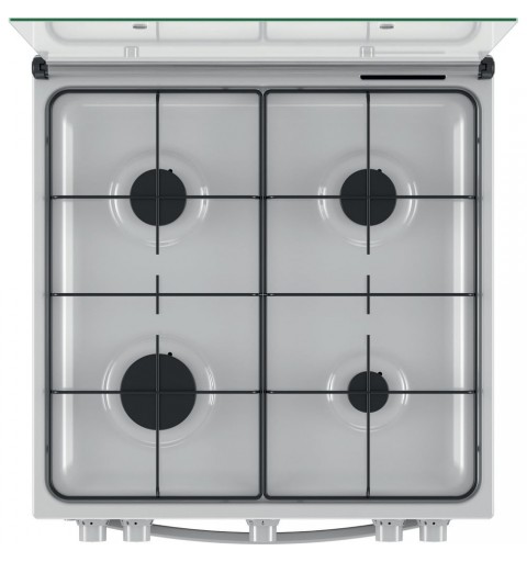 Indesit IS67G1KMW E Cocina independiente Encimera de gas Blanco A+