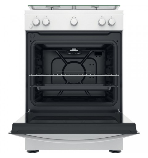 Indesit IS67G1KMW E Cocina independiente Encimera de gas Blanco A+