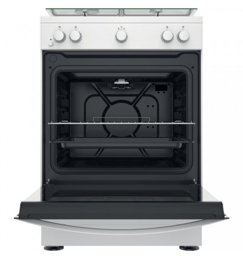 Indesit IS67G1KMW E Freestanding cooker Gas White A+