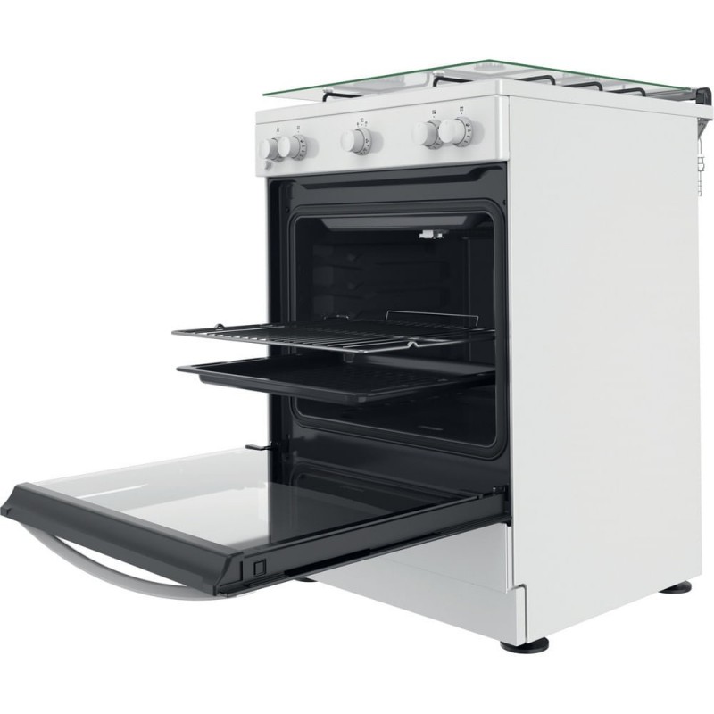 Indesit IS67G1KMW E Cucina Gas Bianco A+