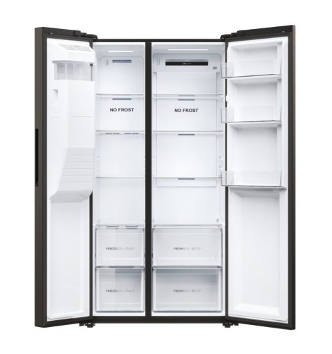 Haier SBS 90 Serie 5 HSR5918DIPB frigo américain Pose libre 511 L D Noir