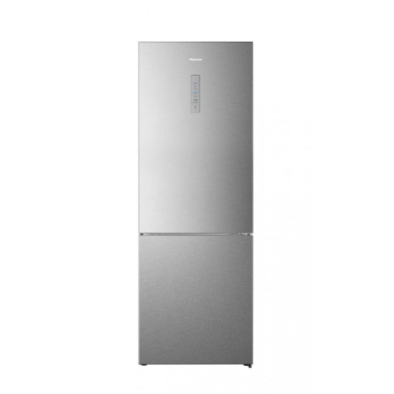 Hisense RB645N4BIE fridge-freezer Freestanding 495 L E Stainless steel