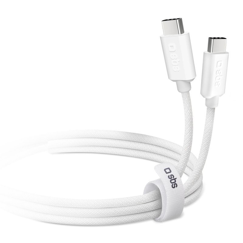 SBS TECABLETISSUETCCG cavo USB 1,5 m USB 2.0 USB C Bianco