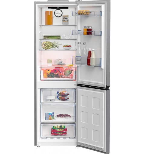 Beko B5RCNA366HXB1 fridge-freezer Freestanding 316 L C Silver