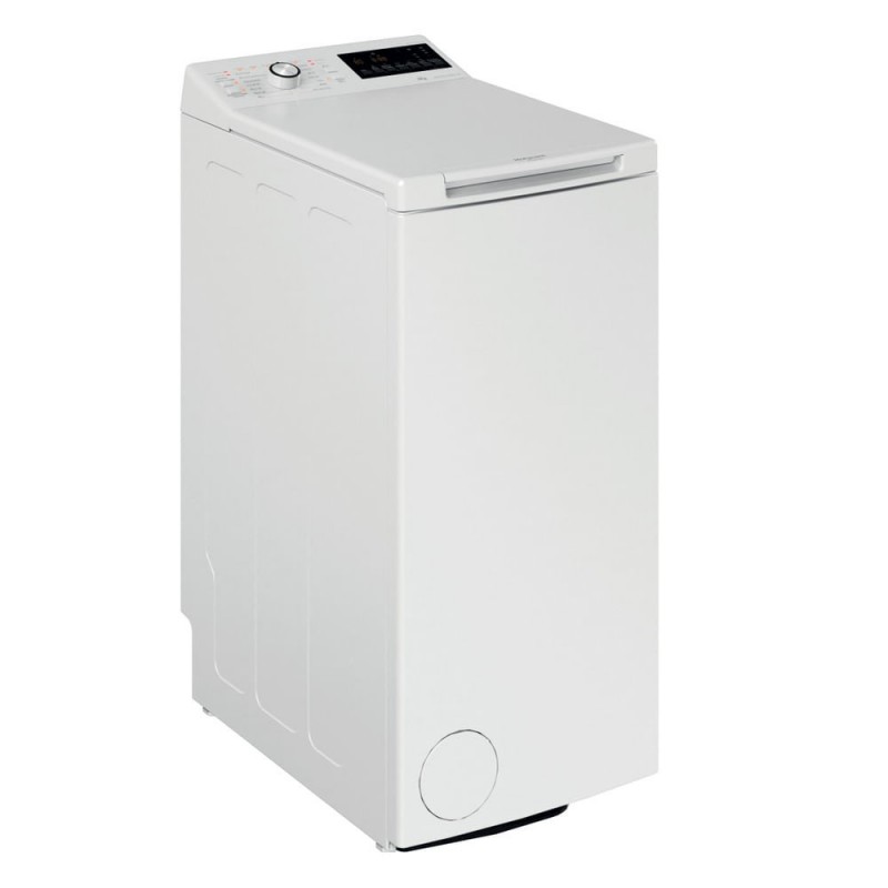 Hotpoint WMTG 723B IT lavatrice Caricamento dall'alto 7 kg 1200 Giri min D Bianco