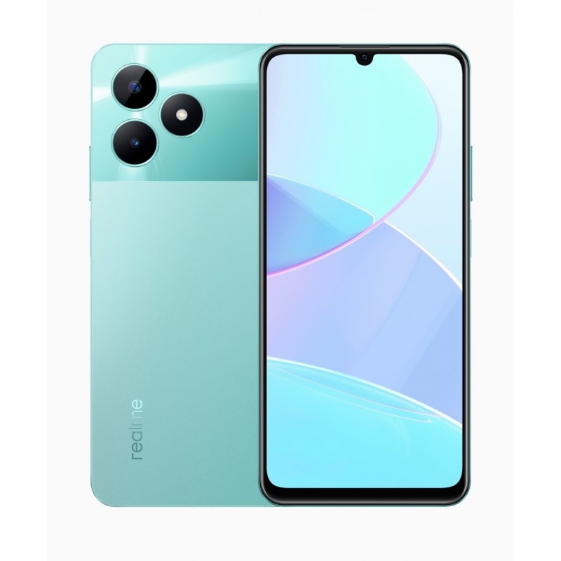 realme C51 17,1 cm (6.74") Double SIM Android 13 4G USB Type-C 4 Go 128 Go 5000 mAh Vert, Couleur menthe