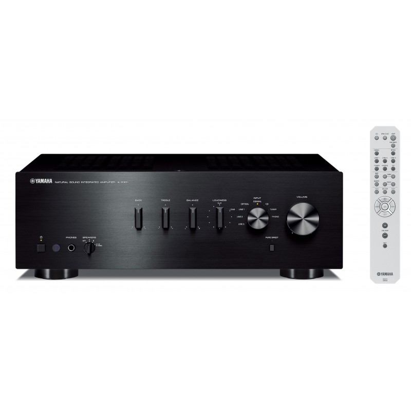 Yamaha A-S301 2.0 channels Home Black