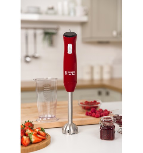 Russell Hobbs Desire 0,7 L Frullatore ad immersione 500 W Rosso, Stainless steel