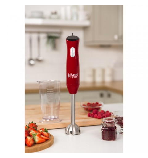 Russell Hobbs Desire 0,7 L Frullatore ad immersione 500 W Rosso, Stainless steel