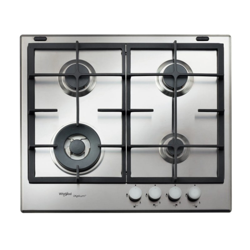 Whirlpool GMR 6422 IXL Stainless steel Da incasso 59 cm Gas 4 Fornello(i)