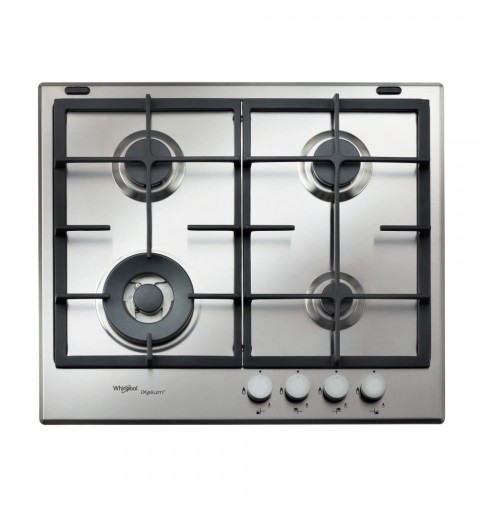 Whirlpool GMR 6422 IXL Stainless steel Da incasso 59 cm Gas 4 Fornello(i)