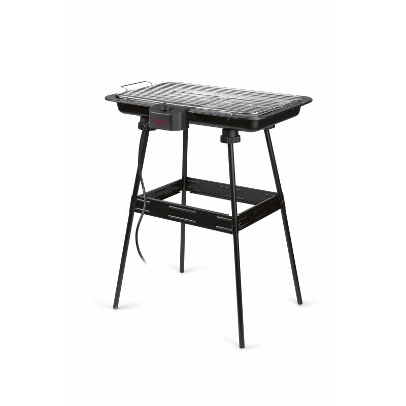 Girmi BQ21 Barbecue Dessus de table Electrique Noir, Acier inoxydable 2200 W