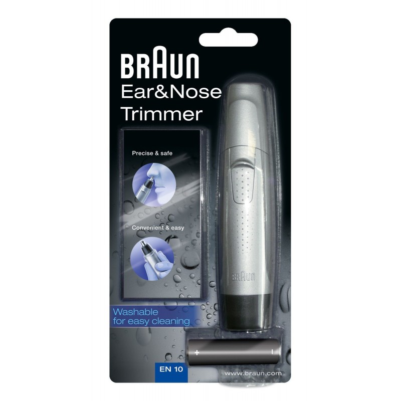 Braun Ear&Nose EN10 Präzisionstrimmer Schwarz, Grau