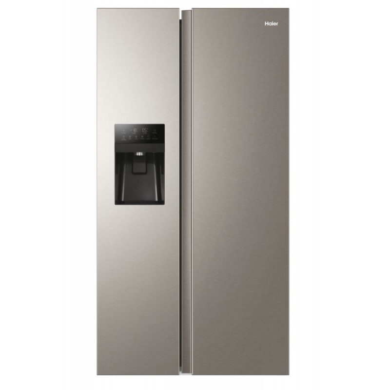 Haier SBS 90 Serie 3 HSR3918FIMP frigorifero side-by-side Libera installazione 515 L F Grigio