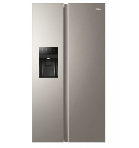 Haier SBS 90 Serie 3 HSR3918FIMP nevera puerta lado a lado Independiente 515 L F Gris