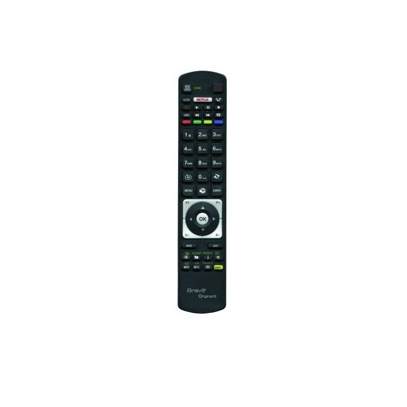 Bravo Original 6 télécommande IR Wireless TV Appuyez sur les boutons