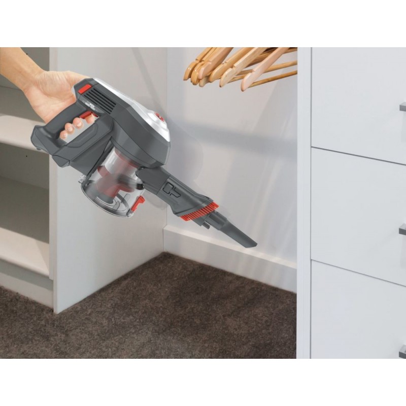 Hoover H-FREE 100 HF122AH 011 aspiradora de mano Titanio Sin bolsa