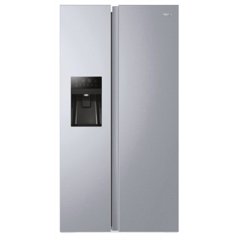 Haier SBS 90 Serie 3 HSR3918FIPG frigorifero side-by-side Libera installazione 515 L F Argento