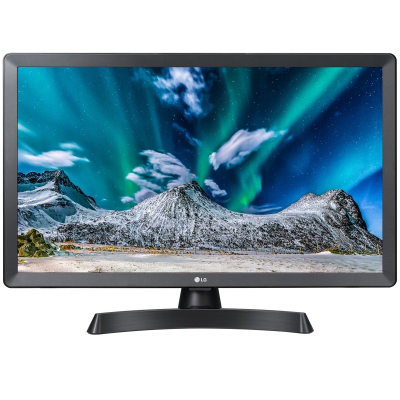 LG 24TL510V-PZ computer monitor 59.9 cm (23.6") 1366 x 768 pixels HD LED Black