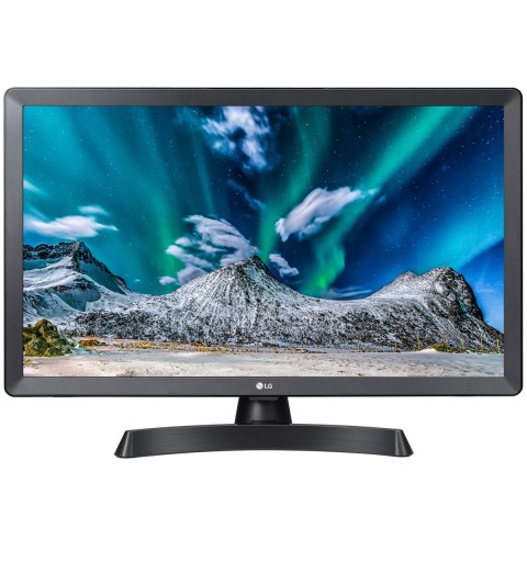 LG 24TL510V-PZ computer monitor 59.9 cm (23.6") 1366 x 768 pixels HD LED Black