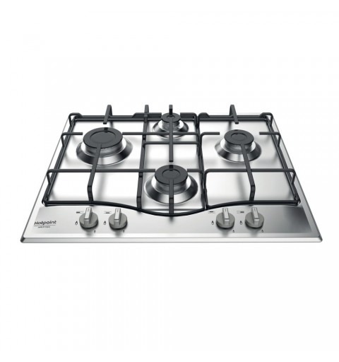 Hotpoint PCN 642 IX HAR Stainless steel Da incasso 59 cm Gas 4 Fornello(i)